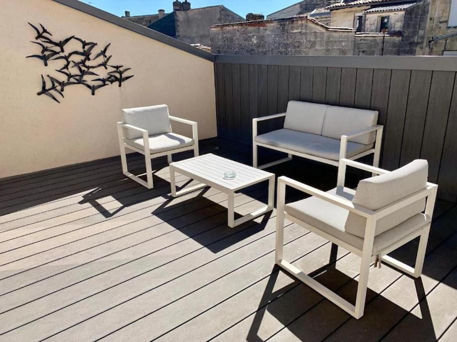 בורדו Maison D'Hotes, Terrasse & Jacuzzi En Plein Centre מראה חיצוני תמונה